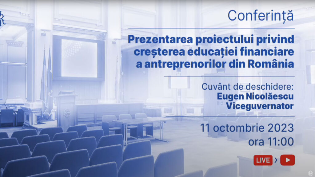 Conf de prezentare cresterea educatiei financiare
